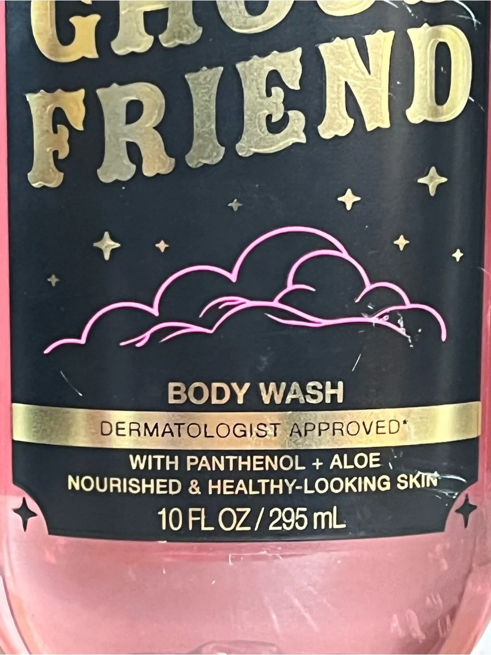 Bath & Body Works Ghoul Friend Pink & Black Body Wash